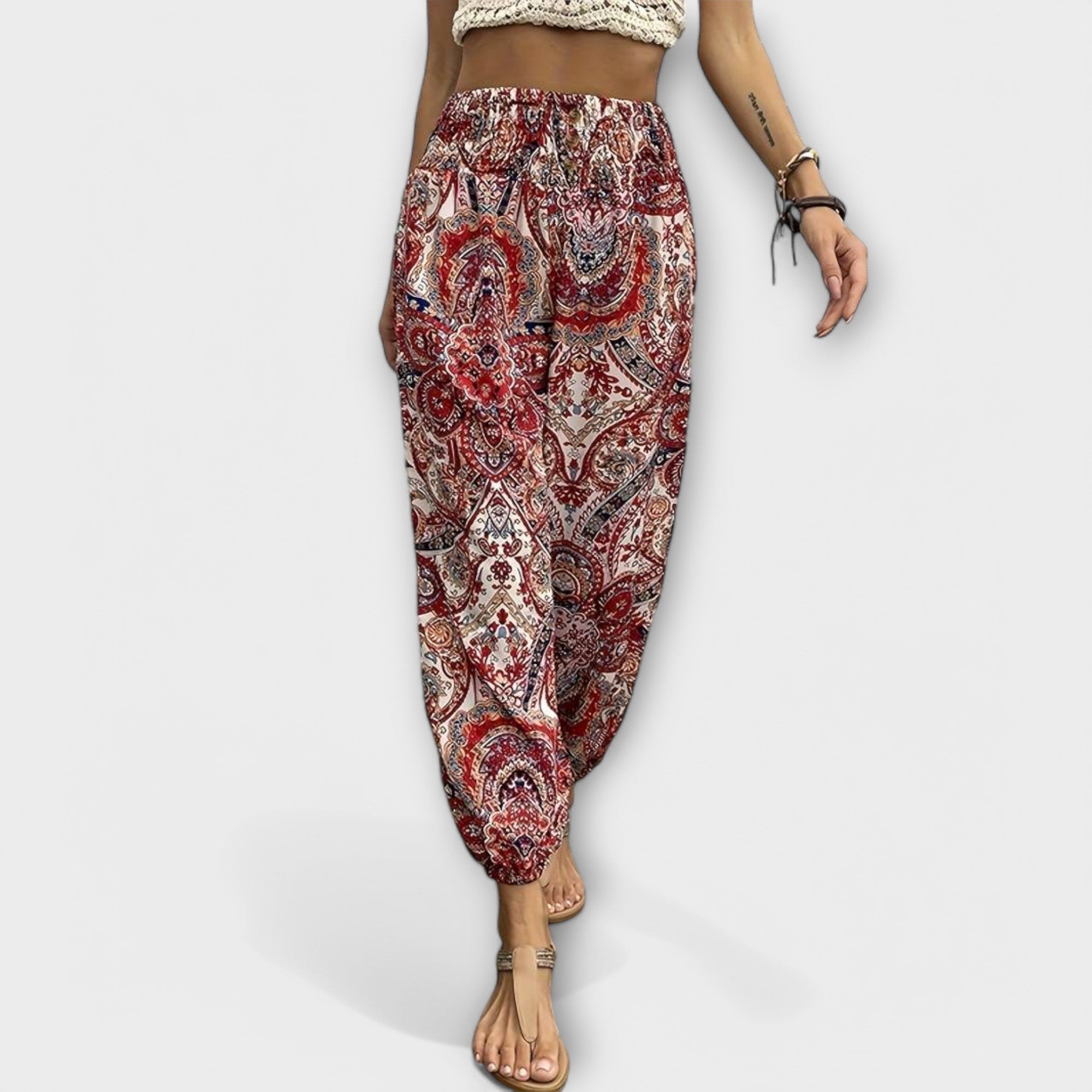 Elise - Ethnic Graphic Pants