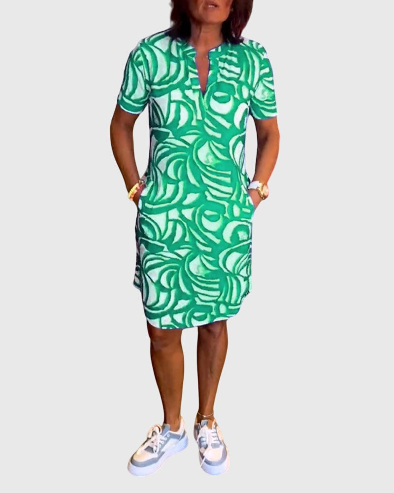 Avenue | Flattering A-Line Walking Dress