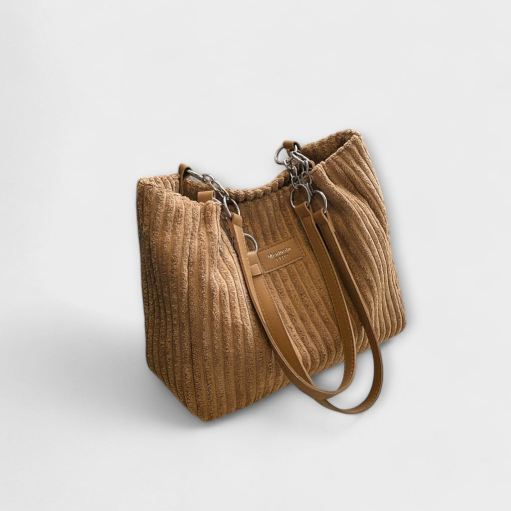 Elodiane - Soft Corduroy Crossbody Bag