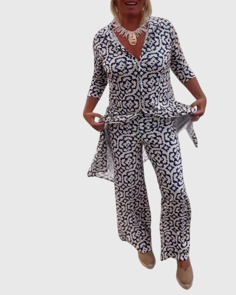 Gabriella - Vintage Two-Piece Set