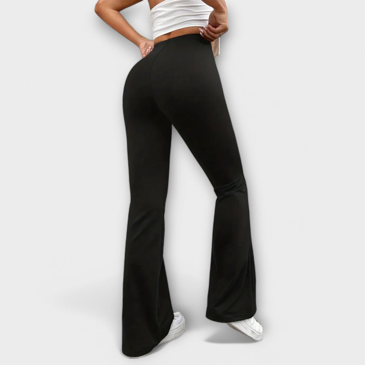 Camille - Relaxed Flared-Leg Pants
