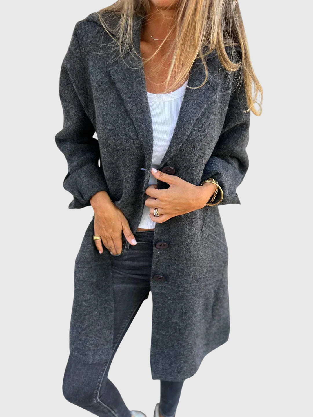 Lisa - Tailored Single-Breasted Blazer