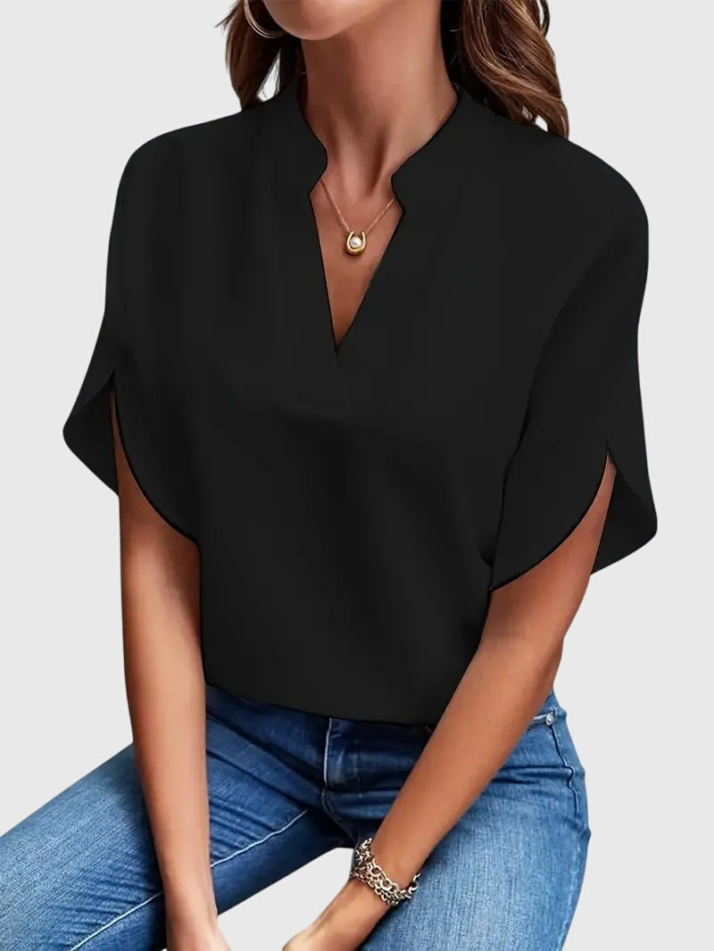 Isabelle - Soft V-Neck Shirt