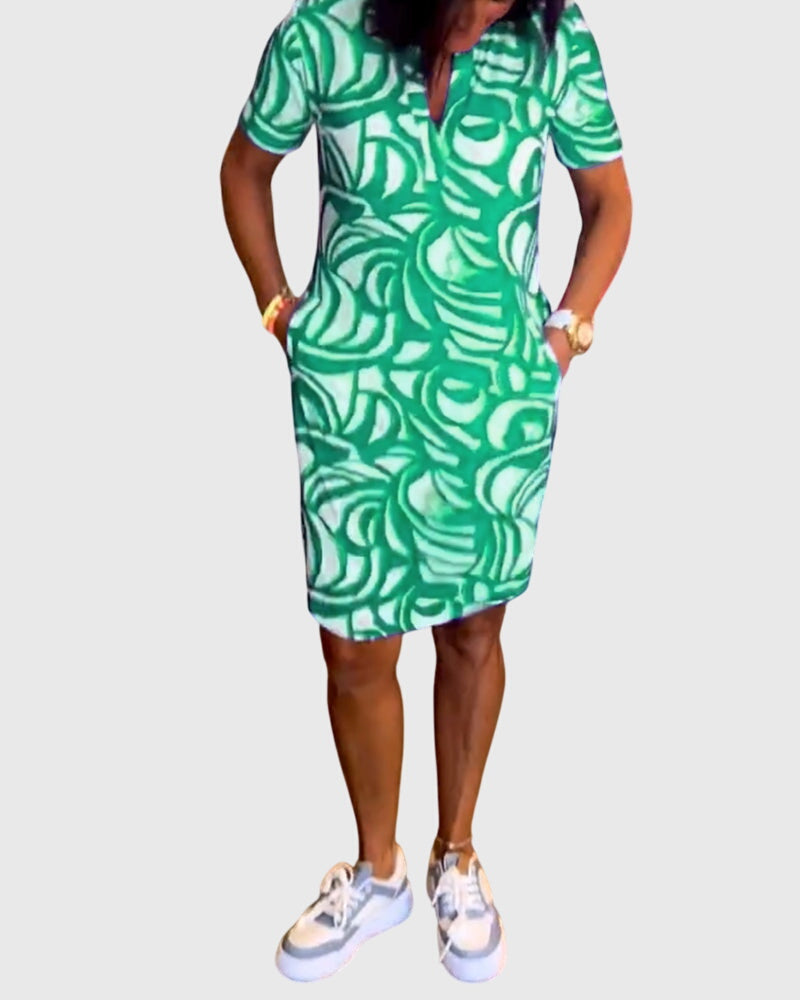 Avenue | Flattering A-Line Walking Dress