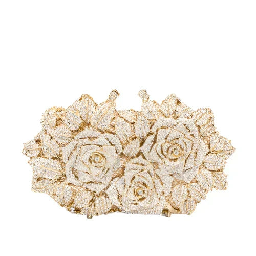 Philomene radiant evening crystal clutch