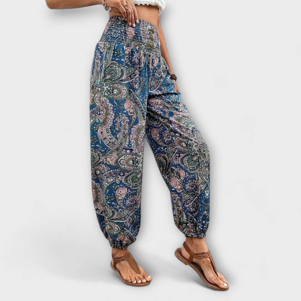 Elise - Ethnic Graphic Pants