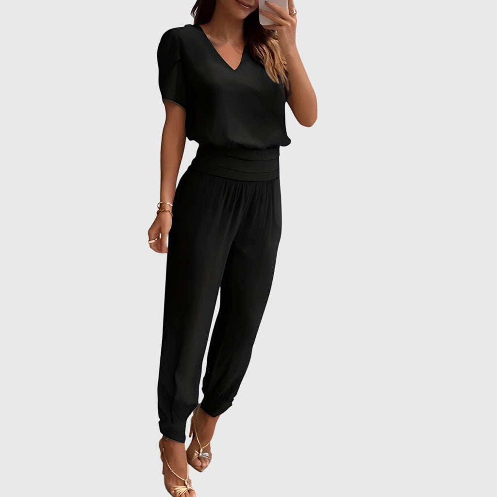 Jennifer - Elegant Blouse & Trouser Set