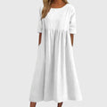 Haisley Short-Sleeve Elegance Dress featuring polished tailored silhouette