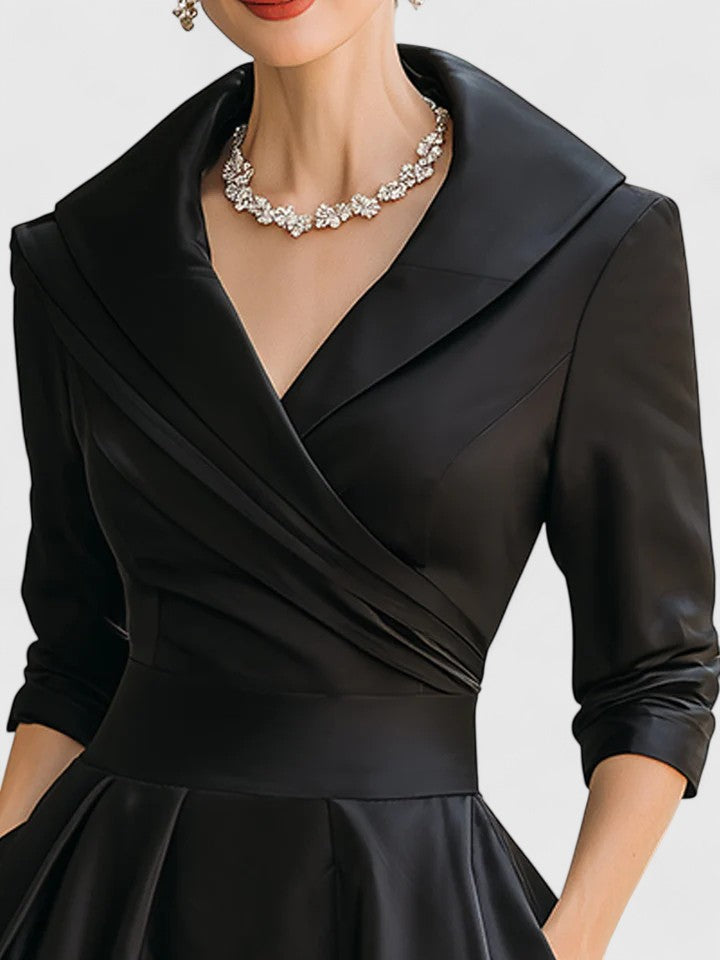 Vivienne - Elegant Midi Dress