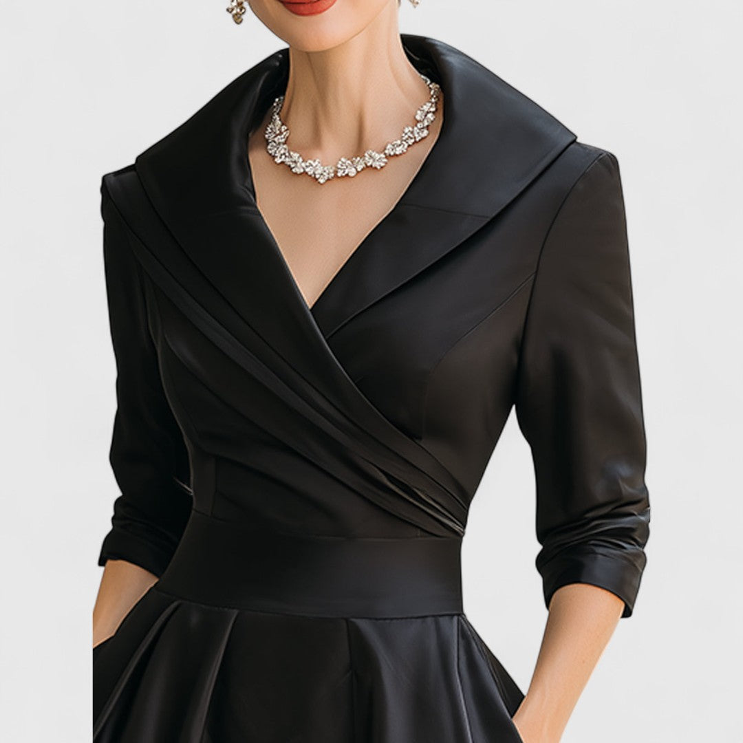Nicole Elegant Midi Dress