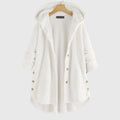 Franca reversible hooded fleece jacket