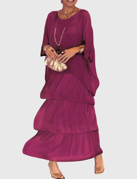 Patricia Long Flowing Elegant Dress
