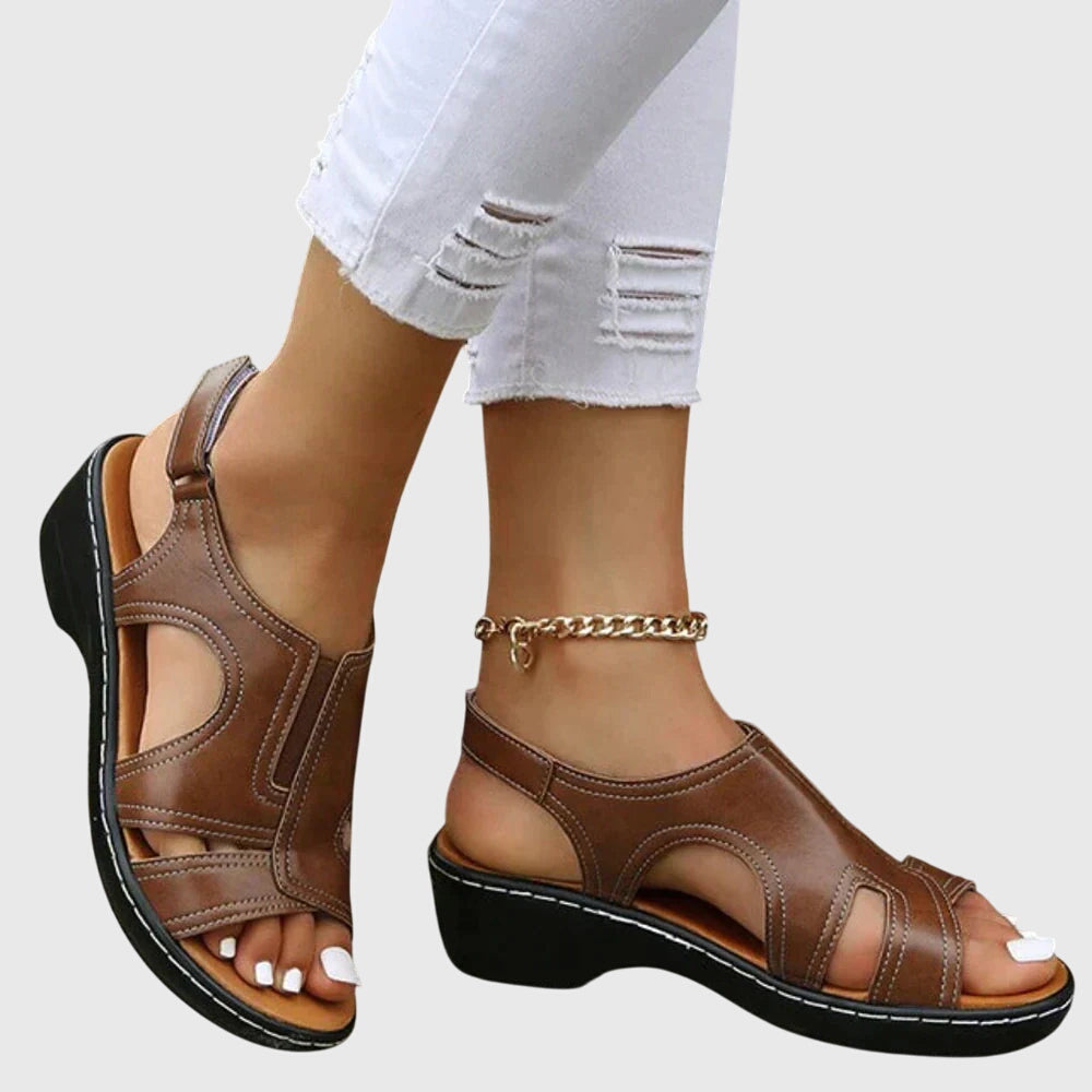 Celeste gel-infused multi-arch support sandals