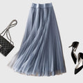 Elodie layered tulle A-line skirt with comfortable elastic waist