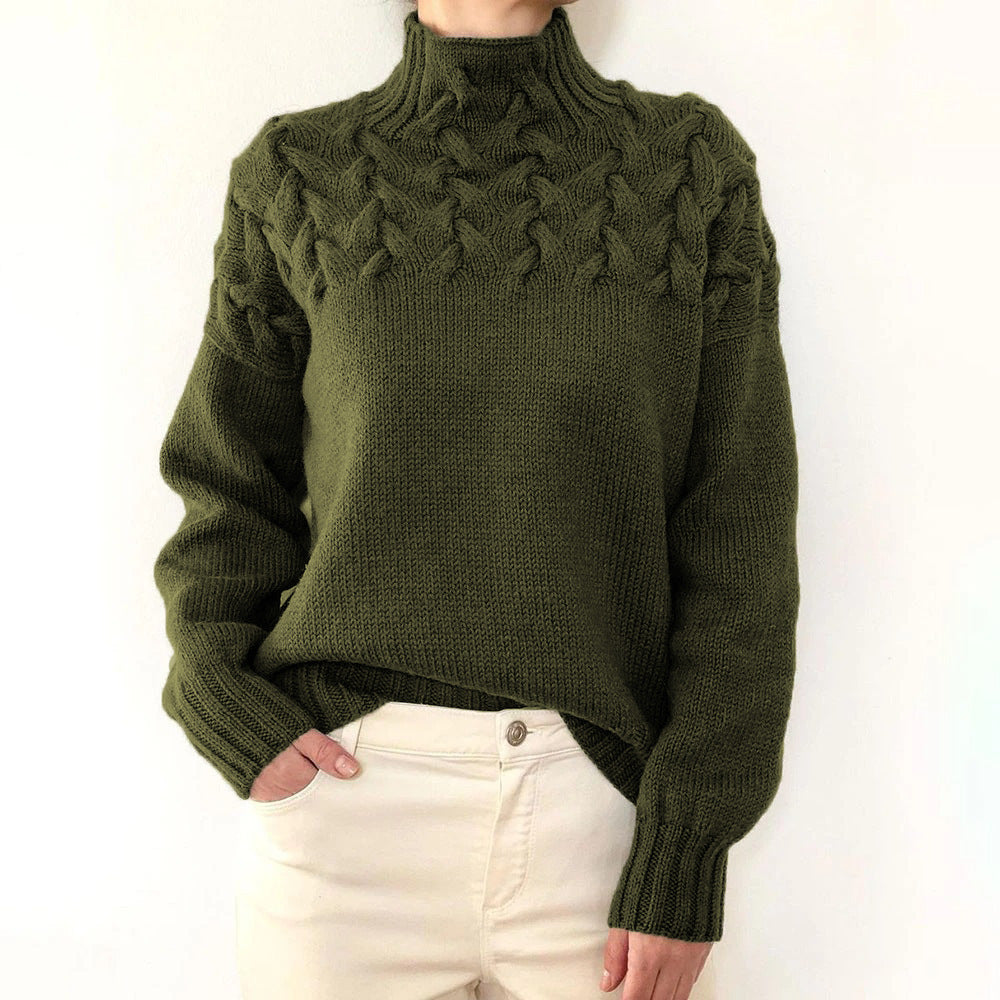 Nina - Warm Knitted Turtleneck