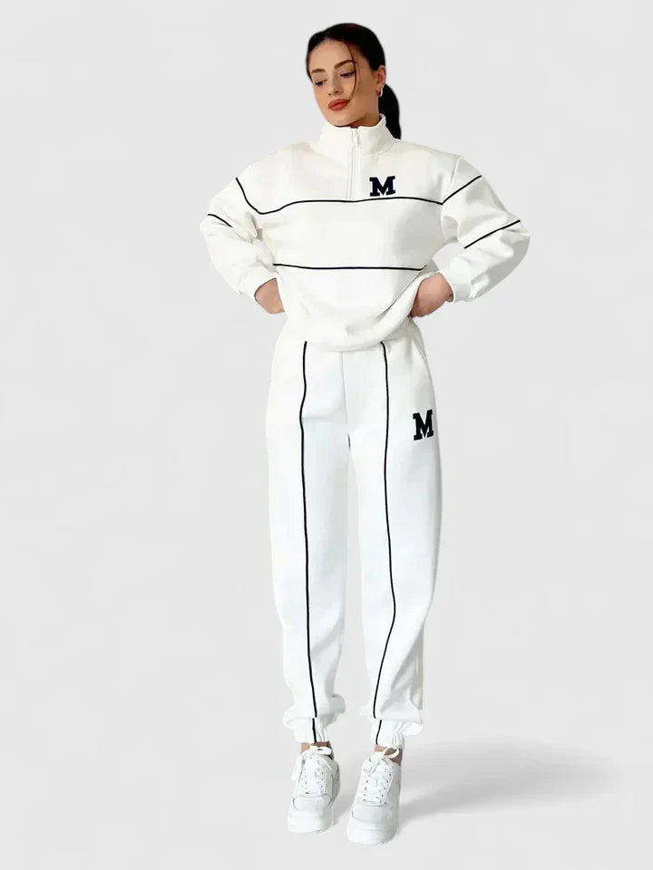 Alessyanna - Comfortable Two-Piece Loungewear Set