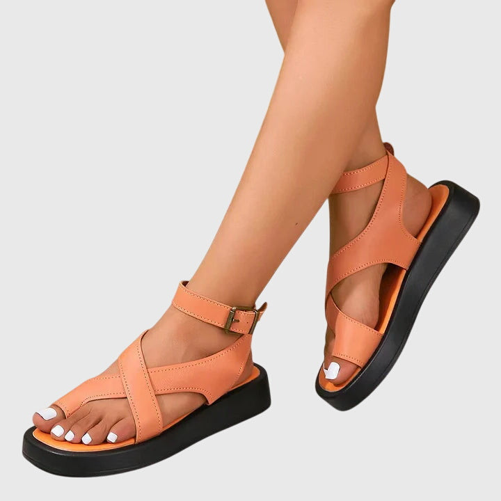 Tess bold gladiator adjustable support sandals