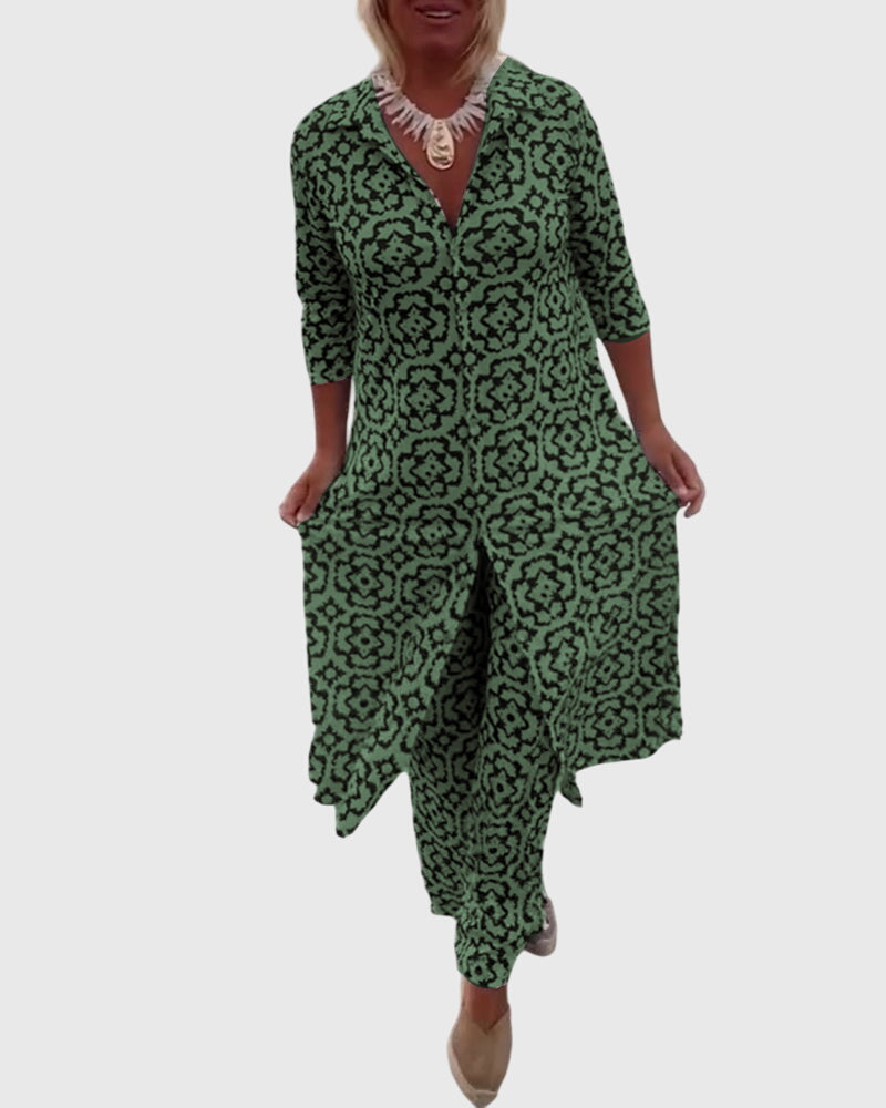 Gabriella - Vintage Two-Piece Set