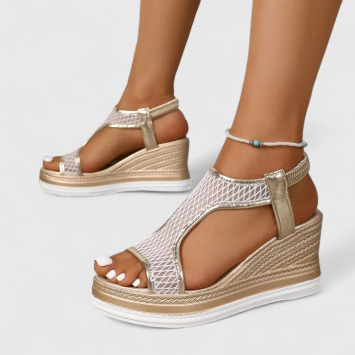 Jessica - Support Wedge Sandals