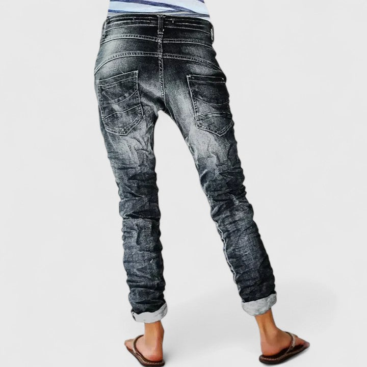 Elise comfortable pants MR with lightweight stretch and modern fit