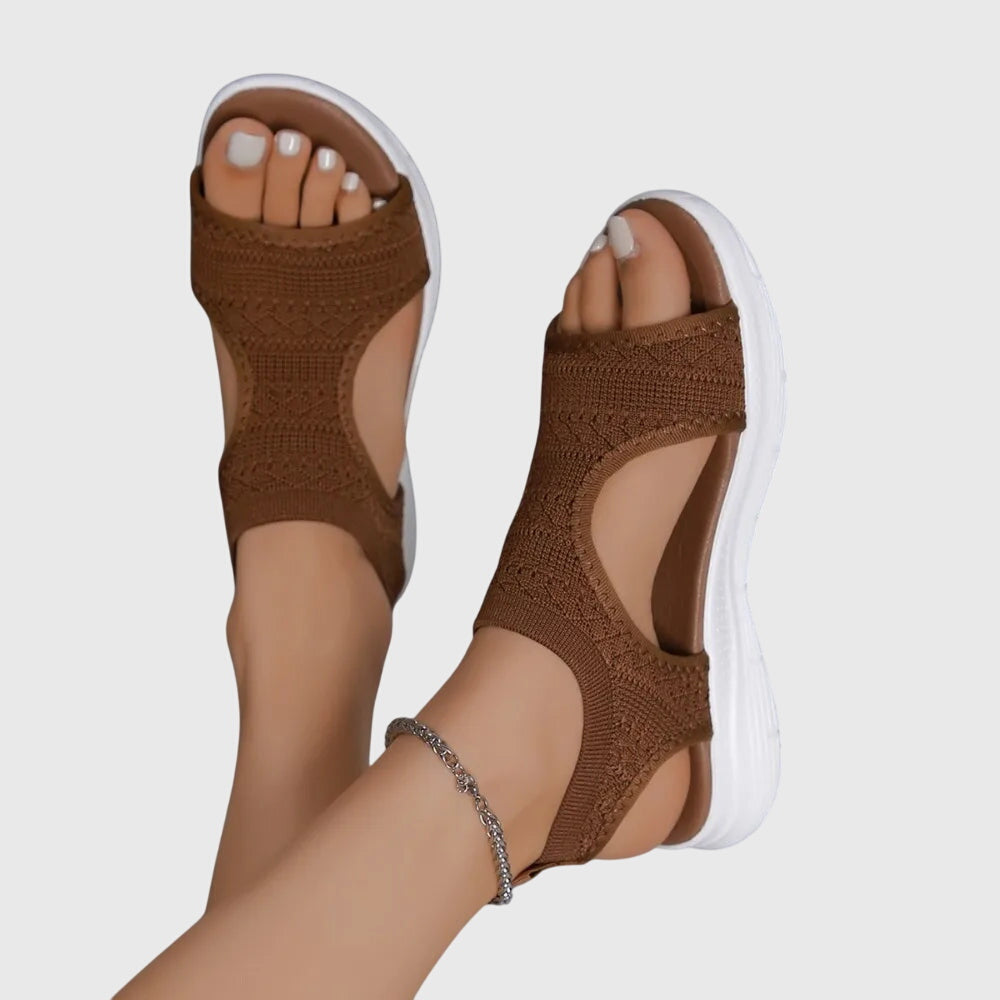 Samantha lightweight flexible arch support sandals