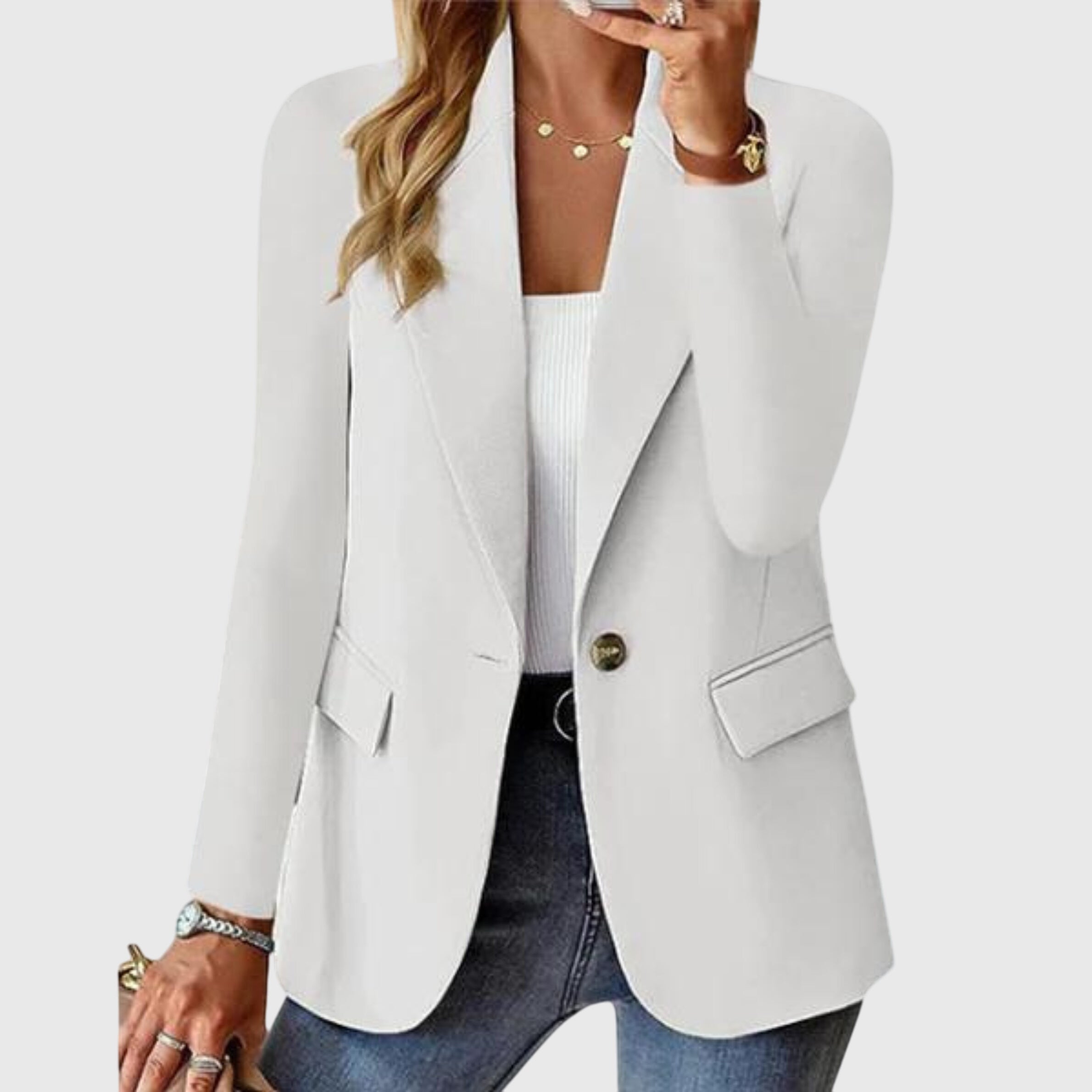 Harper - Wrinkle-Resistant Structured Formal Blazer