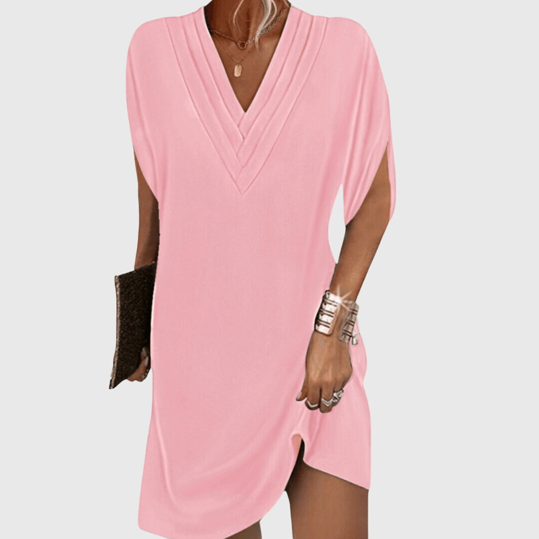 Christine | Tummy-Control Draped Dress