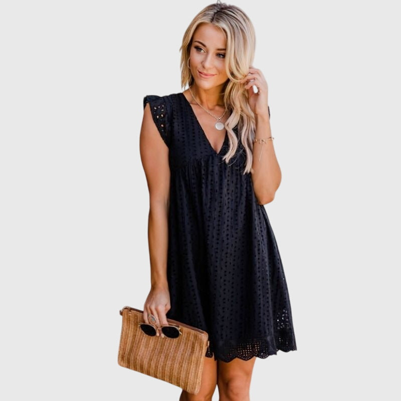 Christine 2-in-1 Summer Dress with built-in hidden side pockets