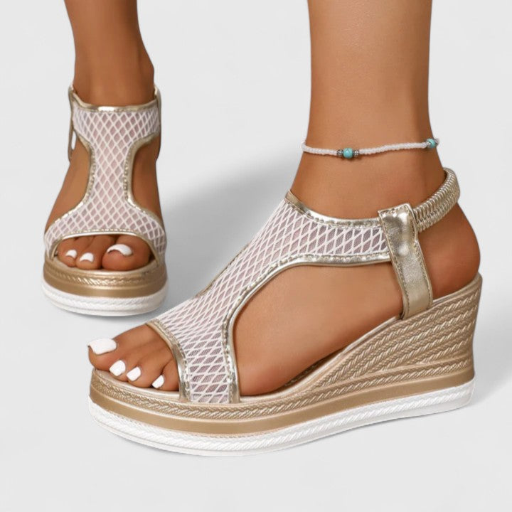 Jessica - Support Wedge Sandals