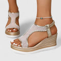 Tatyanna gel cushioned comfortable platform sandals