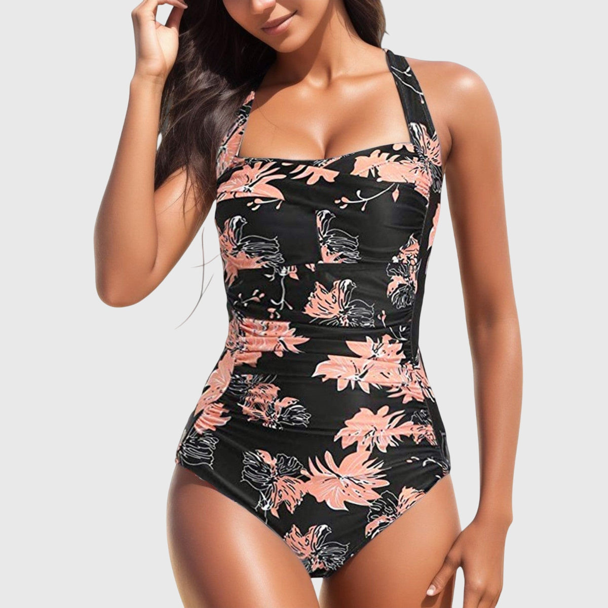 Raphaelle - Floral One-Piece Swimsuit