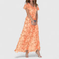 Clara women luxury maternity dress in soft breathable flowing cut