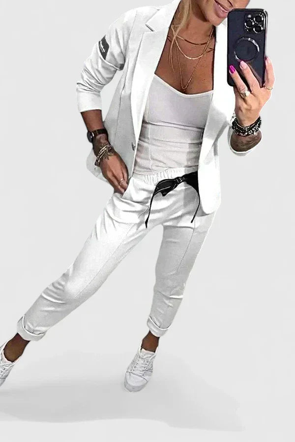 Hylenorah - Elegant Blazer & Jogger Set