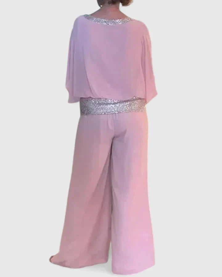 Trishane - Color Block Two-Piece Set