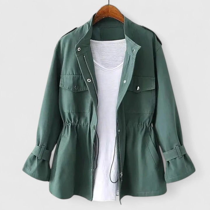 Alionora - Double-Breasted Belted Winter Coat