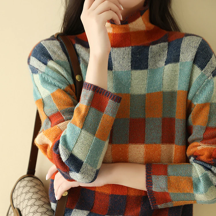 Francoise - Comfortable Retro Sweater
