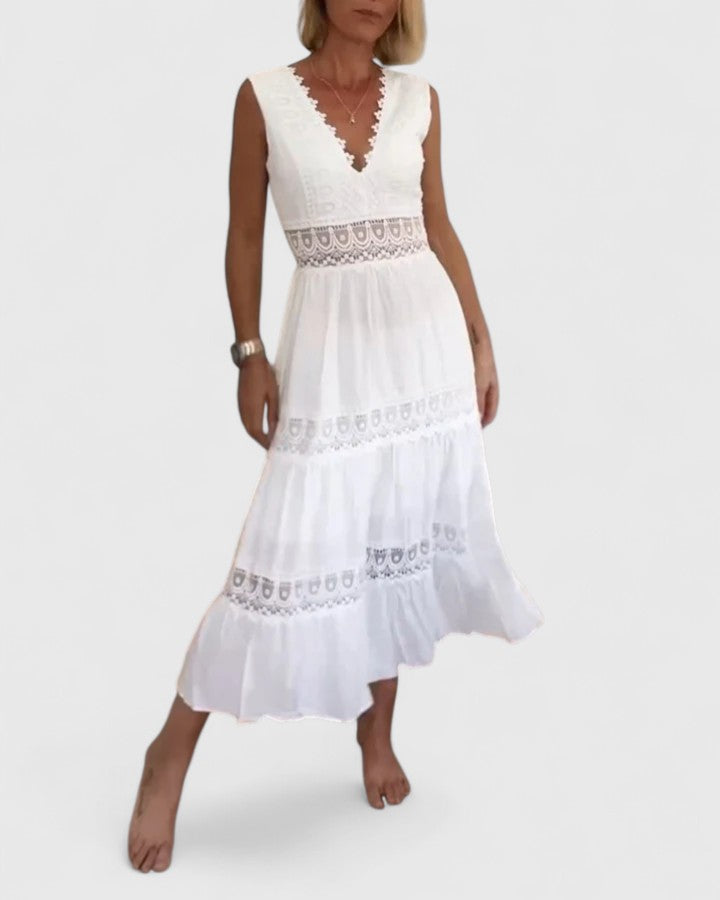 Maya - Elegant Midi Dress