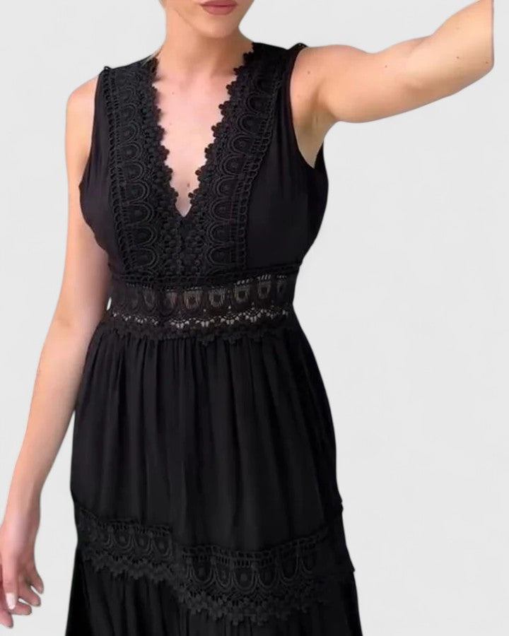 Maya - Elegant Midi Dress