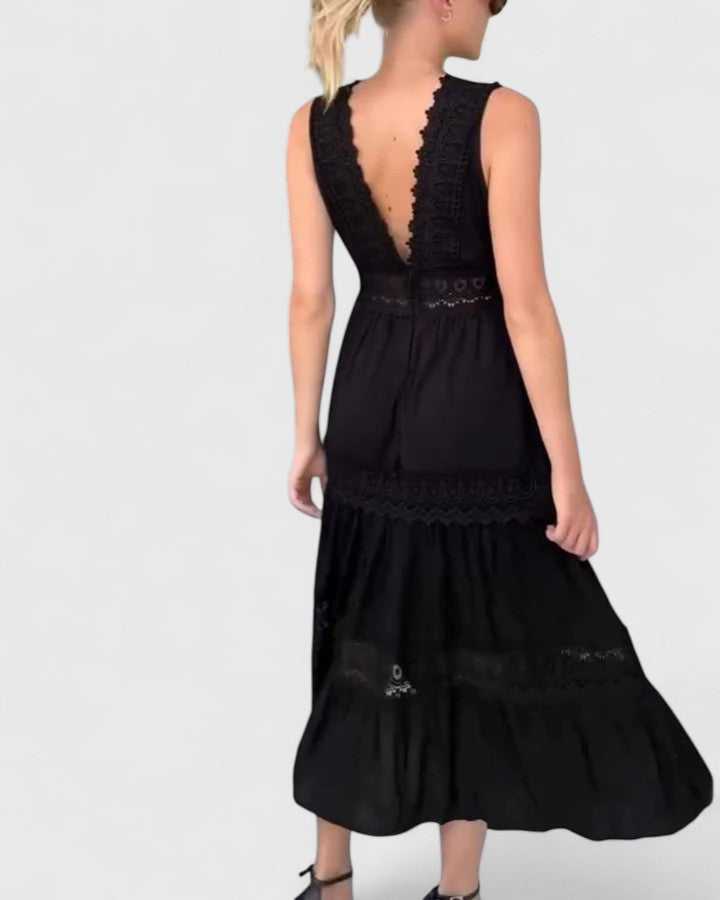 Maya - Elegant Midi Dress