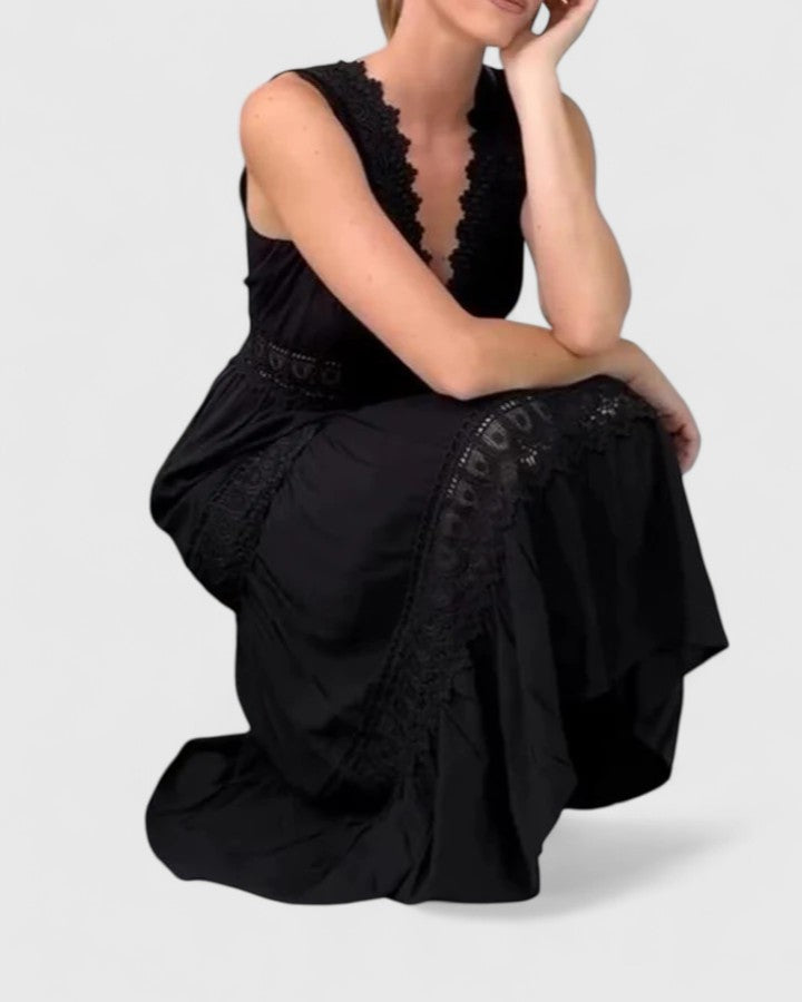 Maya - Elegant Midi Dress
