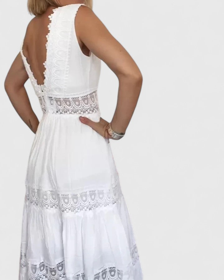 Maya - Elegant Midi Dress