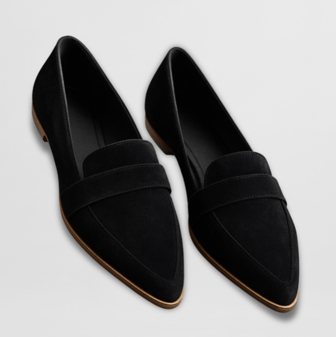 Nadia - Soft Suede Loafers