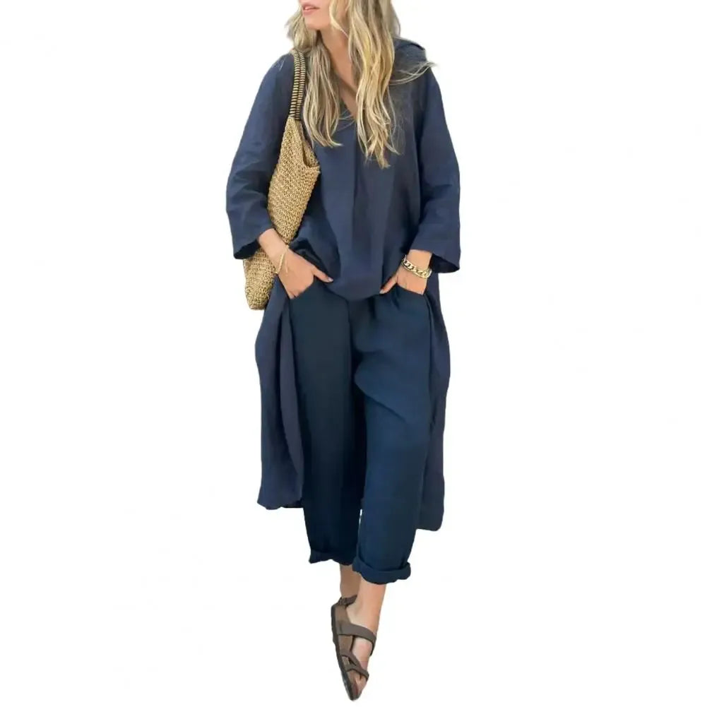Lucia casual elegant two-piece set for women