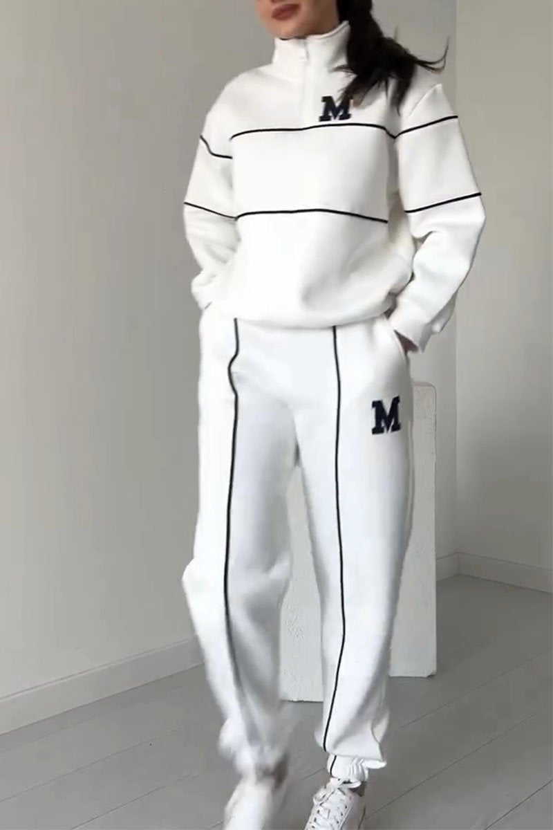 Thalynnae - Comfortable Sweater and Trousers Set