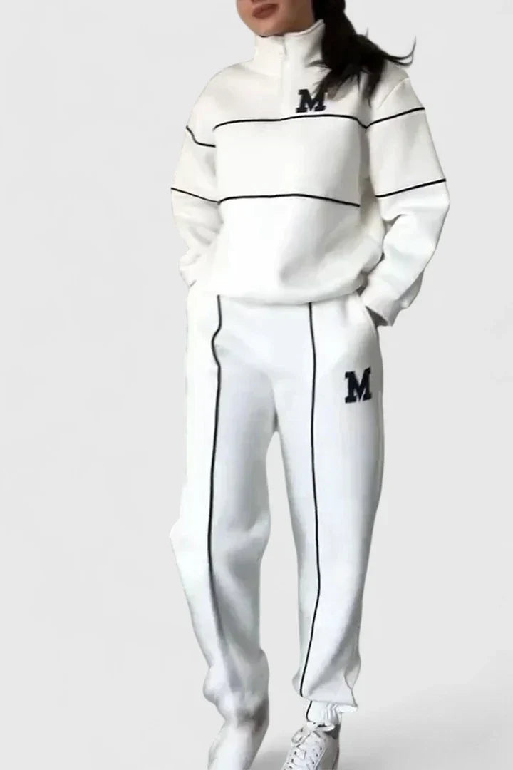 Thalynnae - Comfortable Sweater and Trousers Set