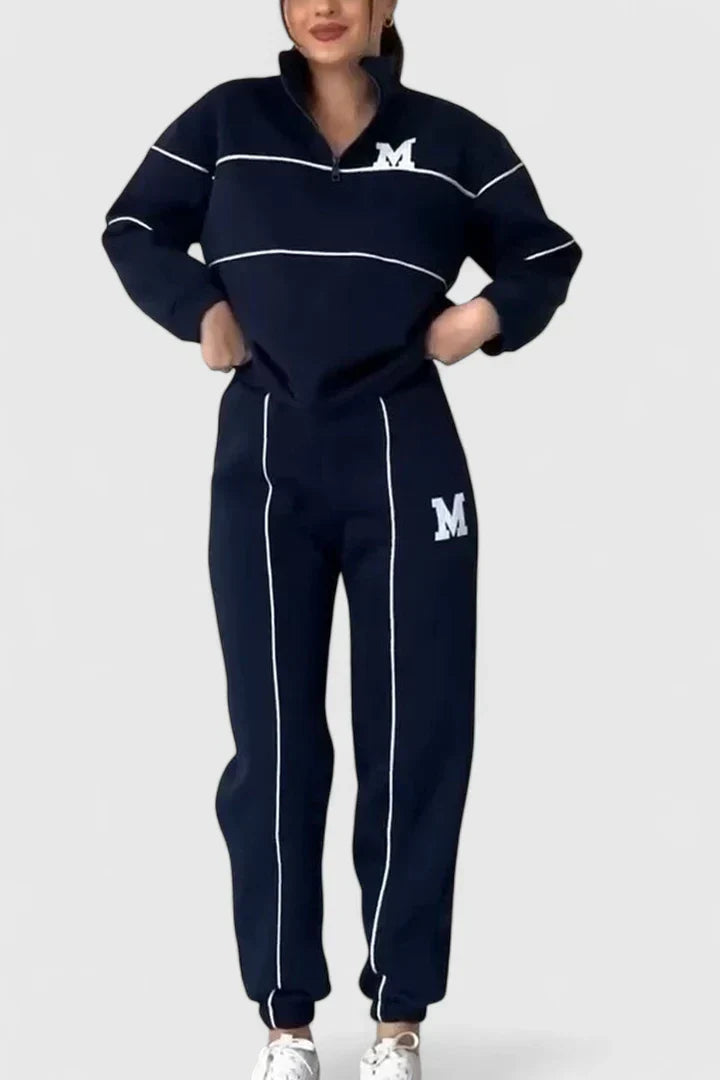 Thalynnae - Comfortable Sweater and Trousers Set