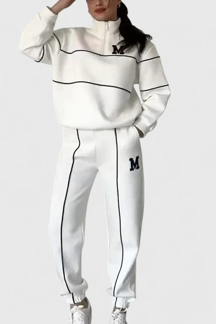 Thalynnae - Comfortable Sweater and Trousers Set