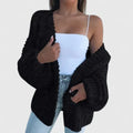 Yvanderliah - Chunky Knit Layering Cardigan