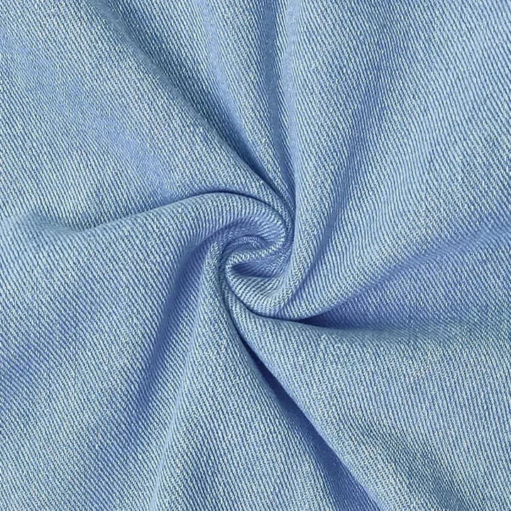 Dominique - Classic Denim Midi Dress
