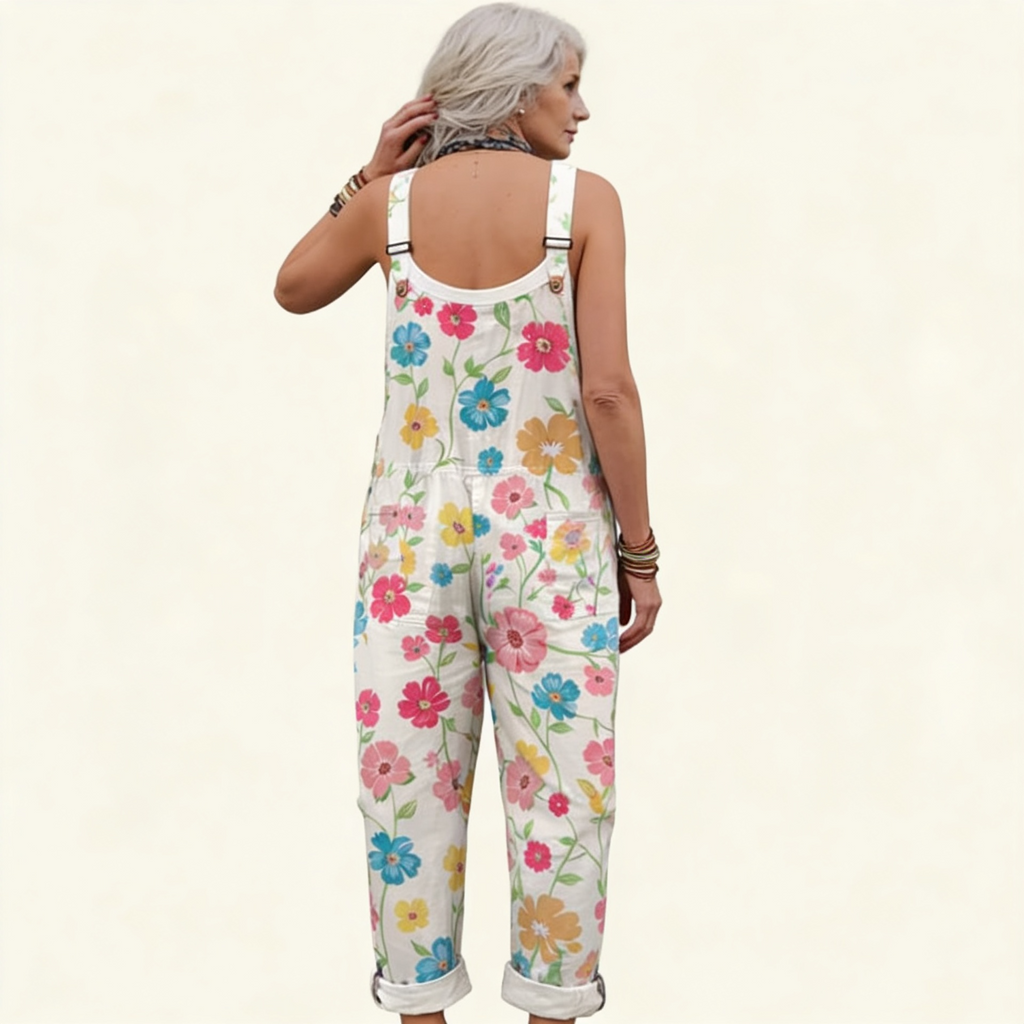 Capucine - Fresh Spring Floral Overalls